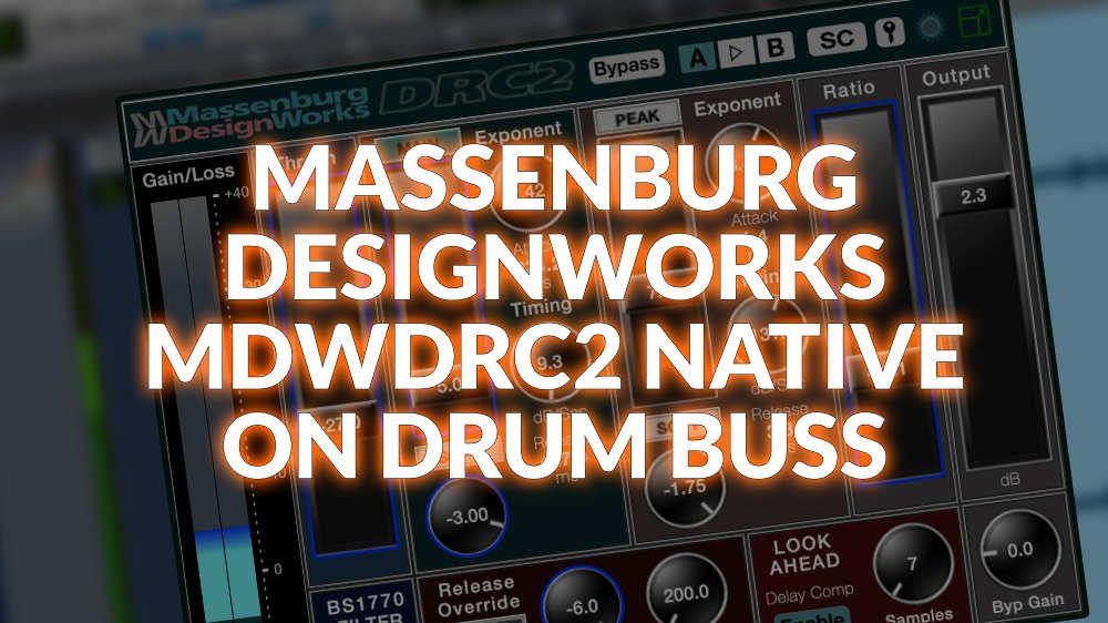 MDWDRC2 Production Expert Review Video - Drum Buss